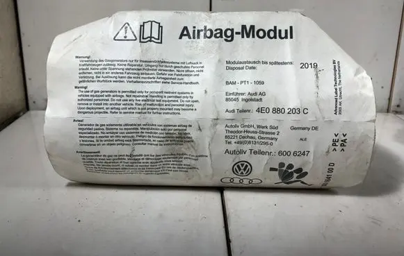 Audi A8 S8 D3 4E Passenger airbag 4E0880203C