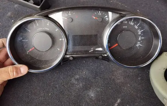Peugeot 3008 I Speedometer (instrument cluster) 9666174880 69189220U 00015060
