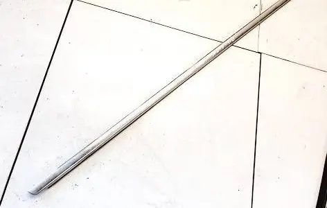 Skoda Superb B5 (3U) Front door glass trim molding 3C4837476B