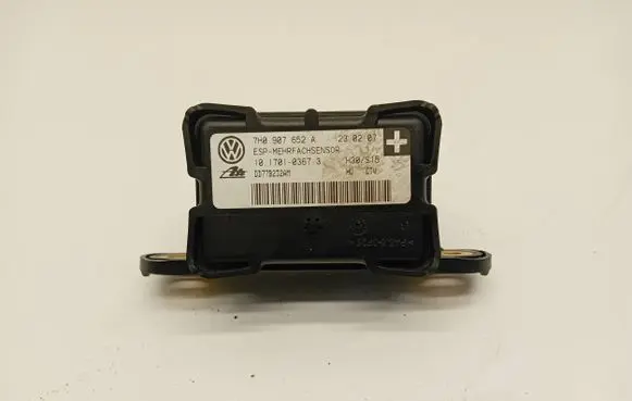 Volkswagen Touareg I ESP acceleration yaw rate sensor 7H0907652A DD77B232AM 10170103673