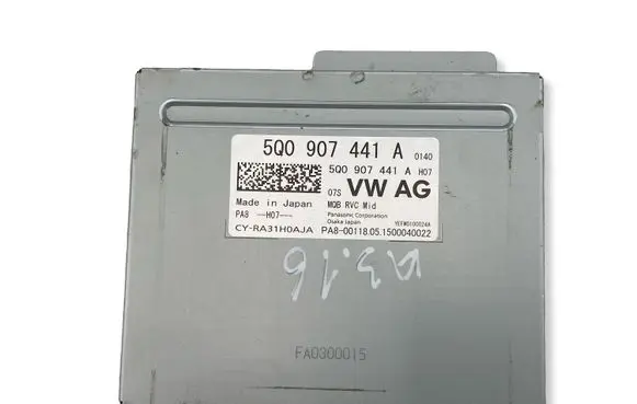 Audi A3 S3 8V Camera control unit module 5Q0907441A