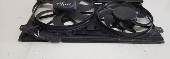 Volkswagen PASSAT B6 Electric radiator cooling fan 1K0121207AC 1K0121205S