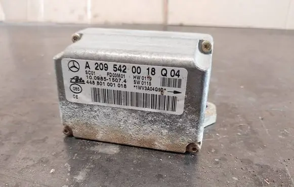 Mercedes-Benz C W203 ESP acceleration yaw rate sensor A2095420018 10.0985-1507.4 448801001018