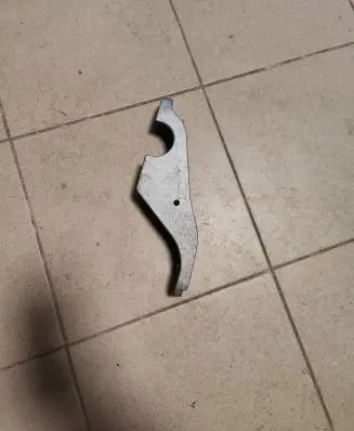 BMW 5 G30 G31 G38 Sway bar bush bracket, front 6861473 18574710