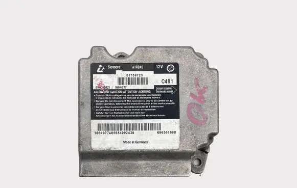 Fiat Multipla Airbag control unit/module 51759725 71739173 5WK43621