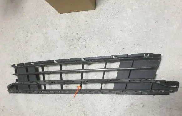 Volkswagen PASSAT B8 Front bumper lower grill 3G0853677G