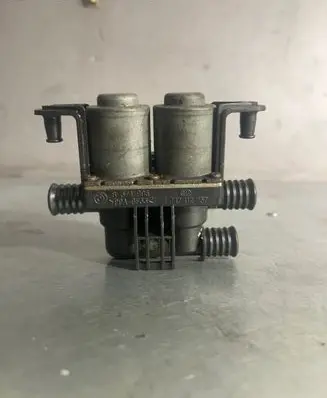 Coolant heater control valve