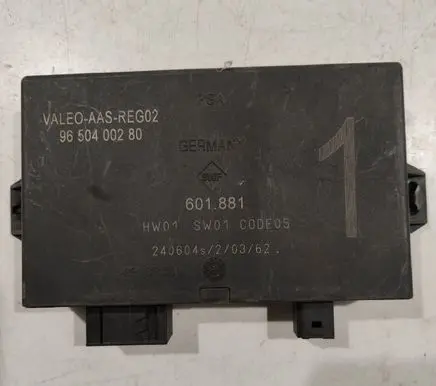 Peugeot 807 Parking PDC control unit/module 9650400280