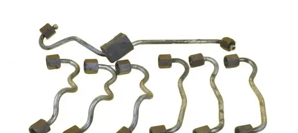 BMW 7 E65 E66 Fuel injector supply line/pipe 306D3