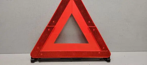 Emergency warning sign