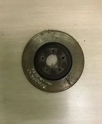 Jaguar XF X250 Front brake disc
