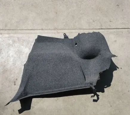 Seat Ibiza IV (6J,6P) Trunk/boot side trim panel 6J4867428B