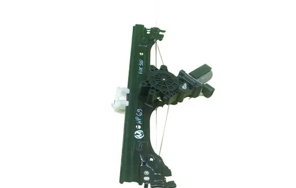 Fiat 500 Front door window regulator with motor PRZOD