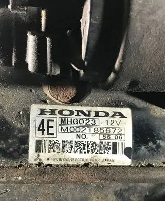 Honda Accord Starter motor M002T85672 MHG023