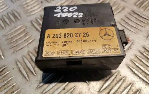 Mercedes-Benz S W220 Alarm control unit/module 2038202726