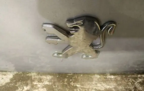 Peugeot 1007 Manufacturer badge logo/emblem 