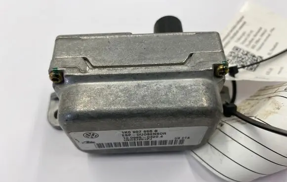 Volkswagen Touran I ESP acceleration yaw rate sensor 1K0907655B