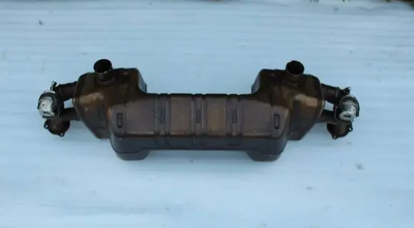 Porsche Cayman 982 Muffler/silencer 982251053F 982120H