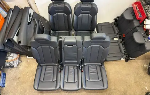 Audi Q7 4M Seat and door cards trim set 