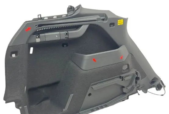 Volkswagen Tayron II Trunk/boot mat liner 57L867427K