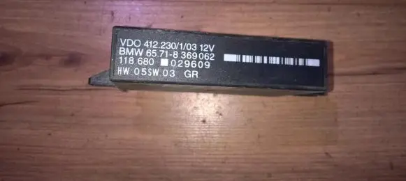 BMW 5 E39 Other control units/modules 65718369062 65.71-8369062