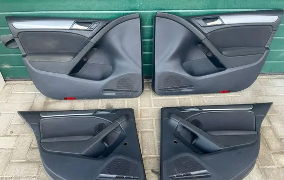 Volkswagen Golf VI Rear door card panel trim 5K6867212 5K4867011 5K6867211