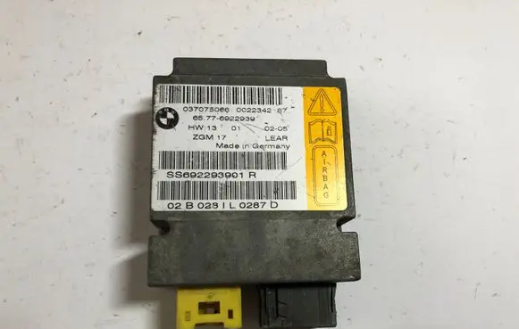 BMW 7 E65 E66 Airbag control unit/module 6922939 65776922939 037075066