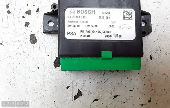 Citroen DS4 Parking PDC control unit/module