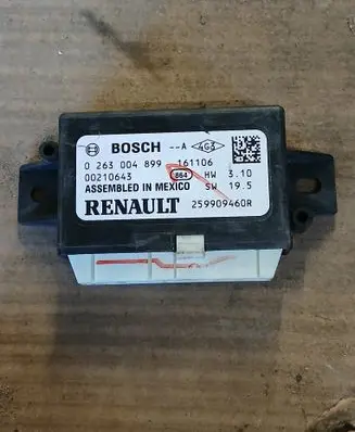 Renault Megane III Parking PDC control unit/module 259909460R