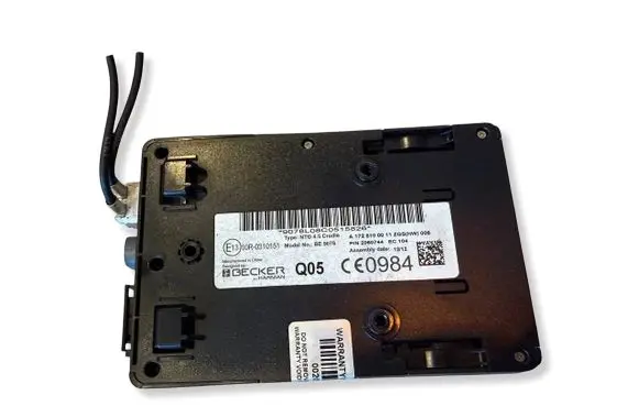 Mercedes-Benz C W204 GPS navigation control unit/module A1728100011 2060744 1728100011