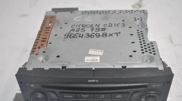 Citroen C2 Radio/CD/DVD/GPS head unit 96643698XT PSARCD44163 A2C53250038
