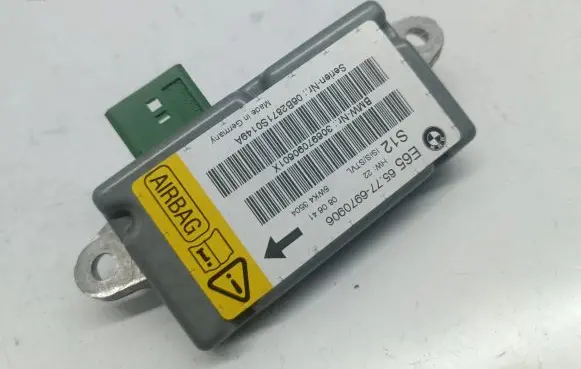 BMW 7 E65 E66 Airbag deployment crash/impact sensor 6970906 5WK43504 65776970906