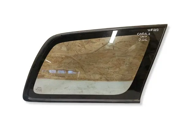Toyota Corolla E120 E130 Rear door window glass 43R00048 DOT24AS2M68