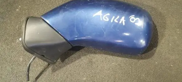 Opel Agila A Front door electric wing mirror