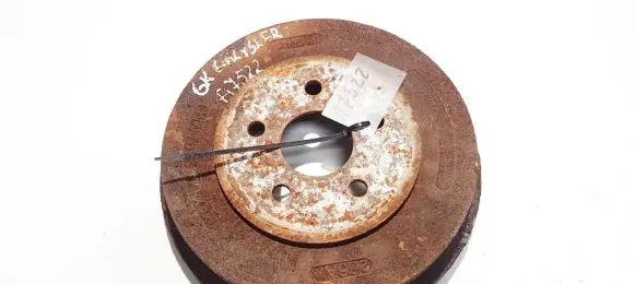 Chrysler Sebring (ST-22 - JR) Drum brake (rear) 286aa 3193-1