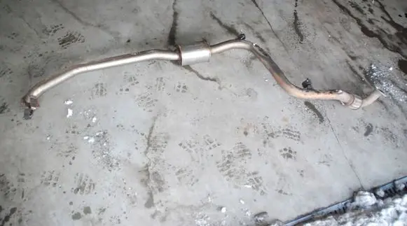 Honda Civic IX Muffler/silencer NH737M BRAKDANYCH11966310 120KM
