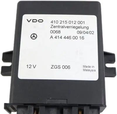 Mercedes-Benz Vaneo W414 Door central lock control unit/module A4144460016 410215012001