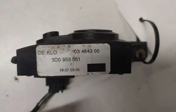 Volkswagen Phaeton Seat control switch 3D0953551