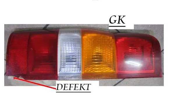 Ford Transit Rear/tail lights