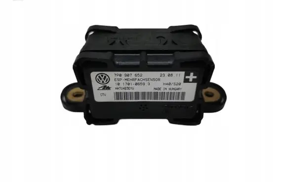 Porsche Cayenne (9Y0 9Y3) ESP acceleration yaw rate sensor 7P0907652
