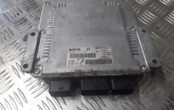 Peugeot 807 Engine control unit/module 0281012463 9663447480