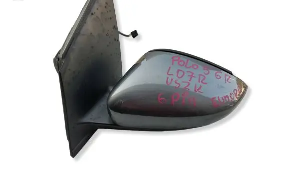 Volkswagen Polo V 6R Front door electric wing mirror 6R1857501AR