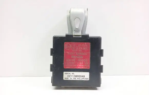 Toyota Avensis T250 Alarm control unit/module 8973005030 021106M0049 2370003180