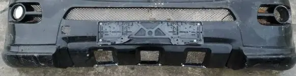 Mercedes-Benz ML W164 Front bumper juodas