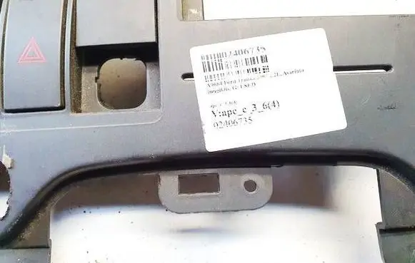 Ford Transit Hazard light switch