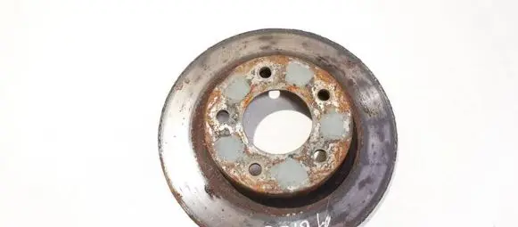 Mazda 626 Rear brake disc neventiliuojamas