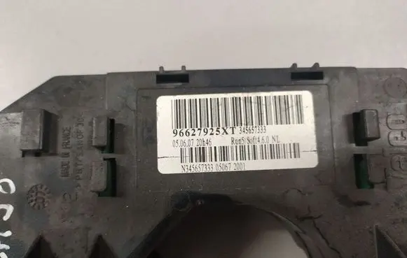 Citroen C4 I Picasso Wiper turn signal indicator stalk/switch 96627925XT