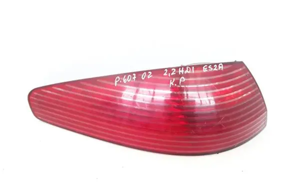 Peugeot 607 Rear/tail lights