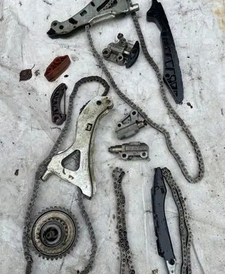 Mercedes-Benz S W221 Timing chain (engine) 