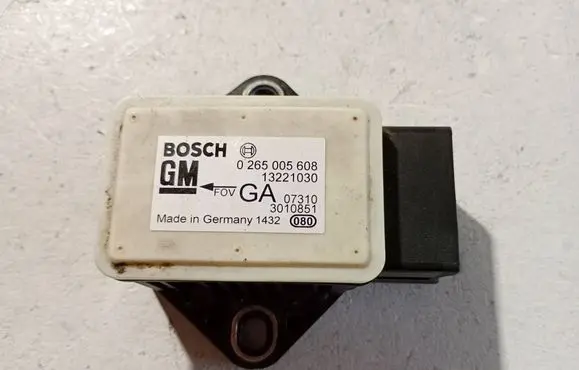 Opel Meriva A ESP acceleration yaw rate sensor 0265005608